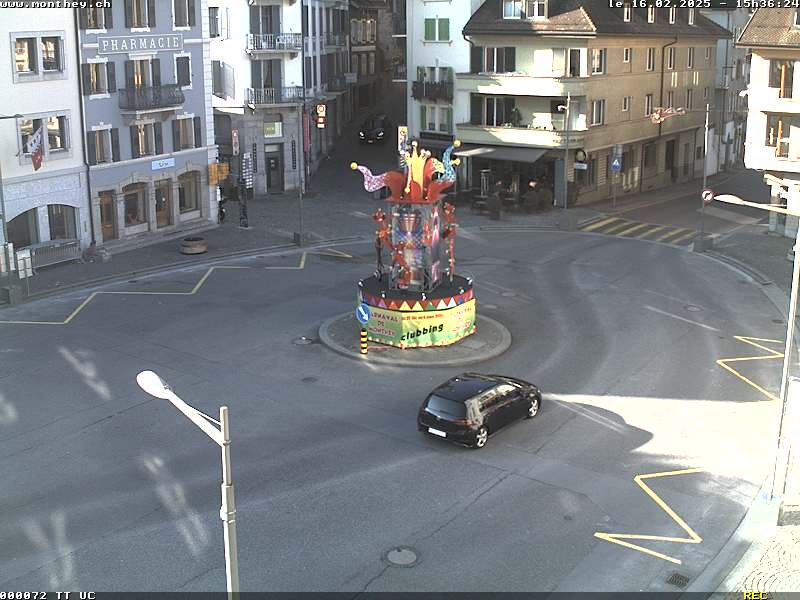  Webcam Monthey, Place Centrale